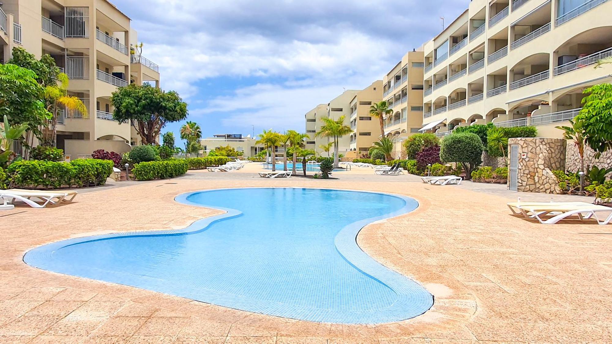 Terraza Sea & Sun Appartement Palm-mar Buitenkant foto