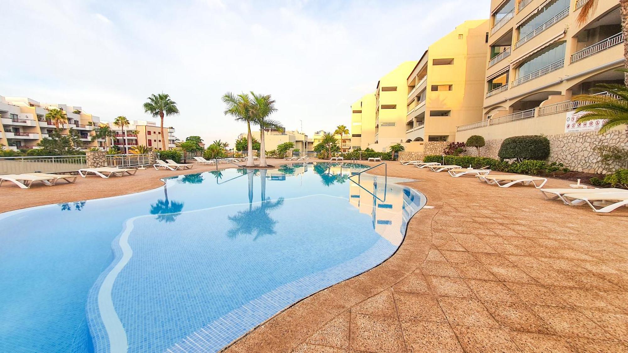 Terraza Sea & Sun Appartement Palm-mar Buitenkant foto