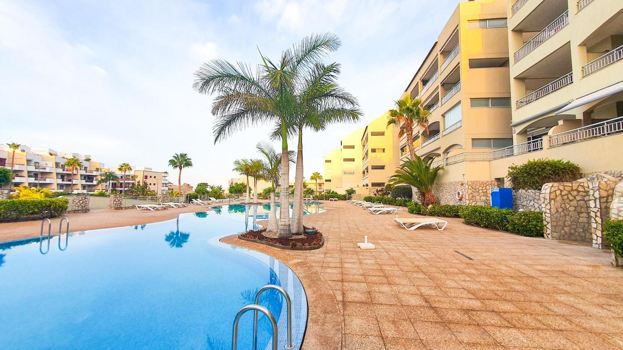 Terraza Sea & Sun Appartement Palm-mar Buitenkant foto