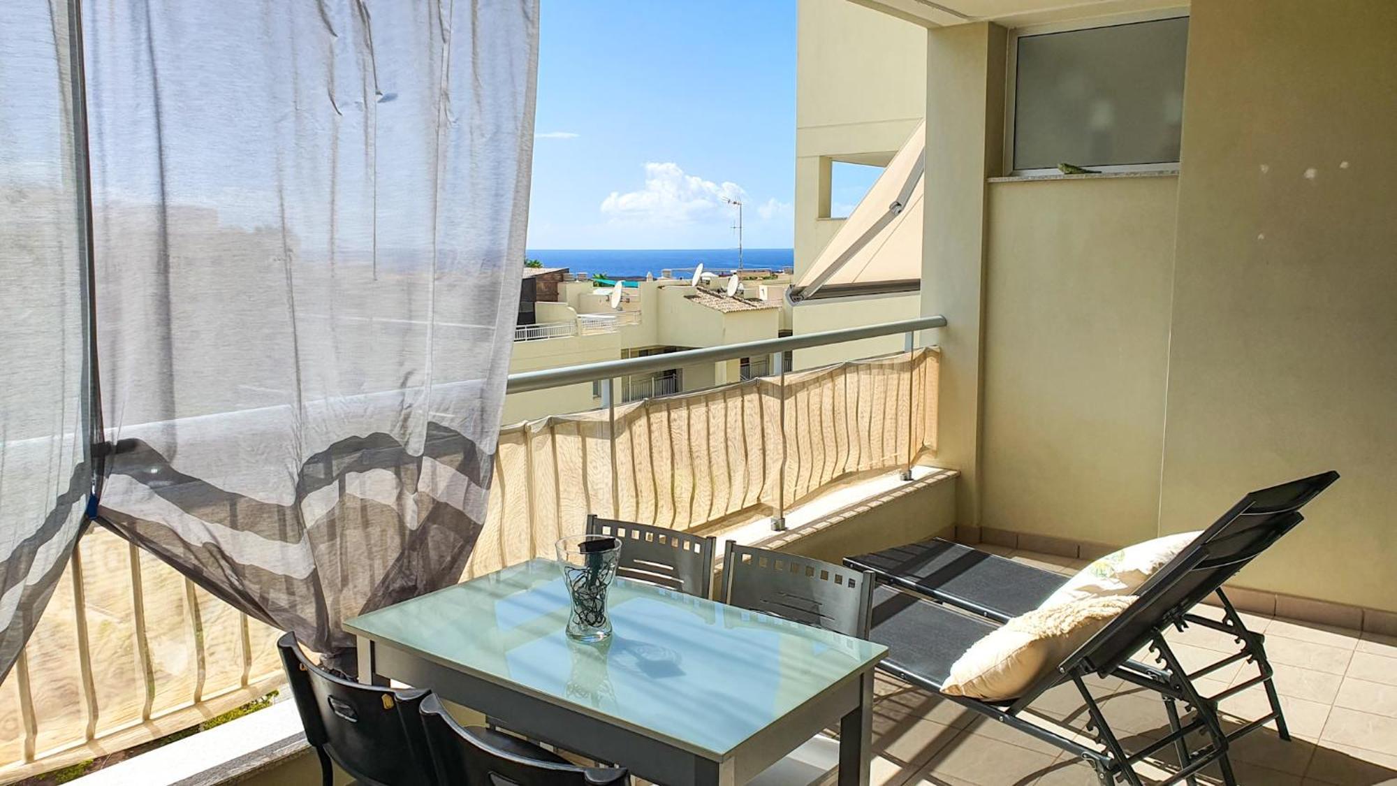 Terraza Sea & Sun Appartement Palm-mar Buitenkant foto