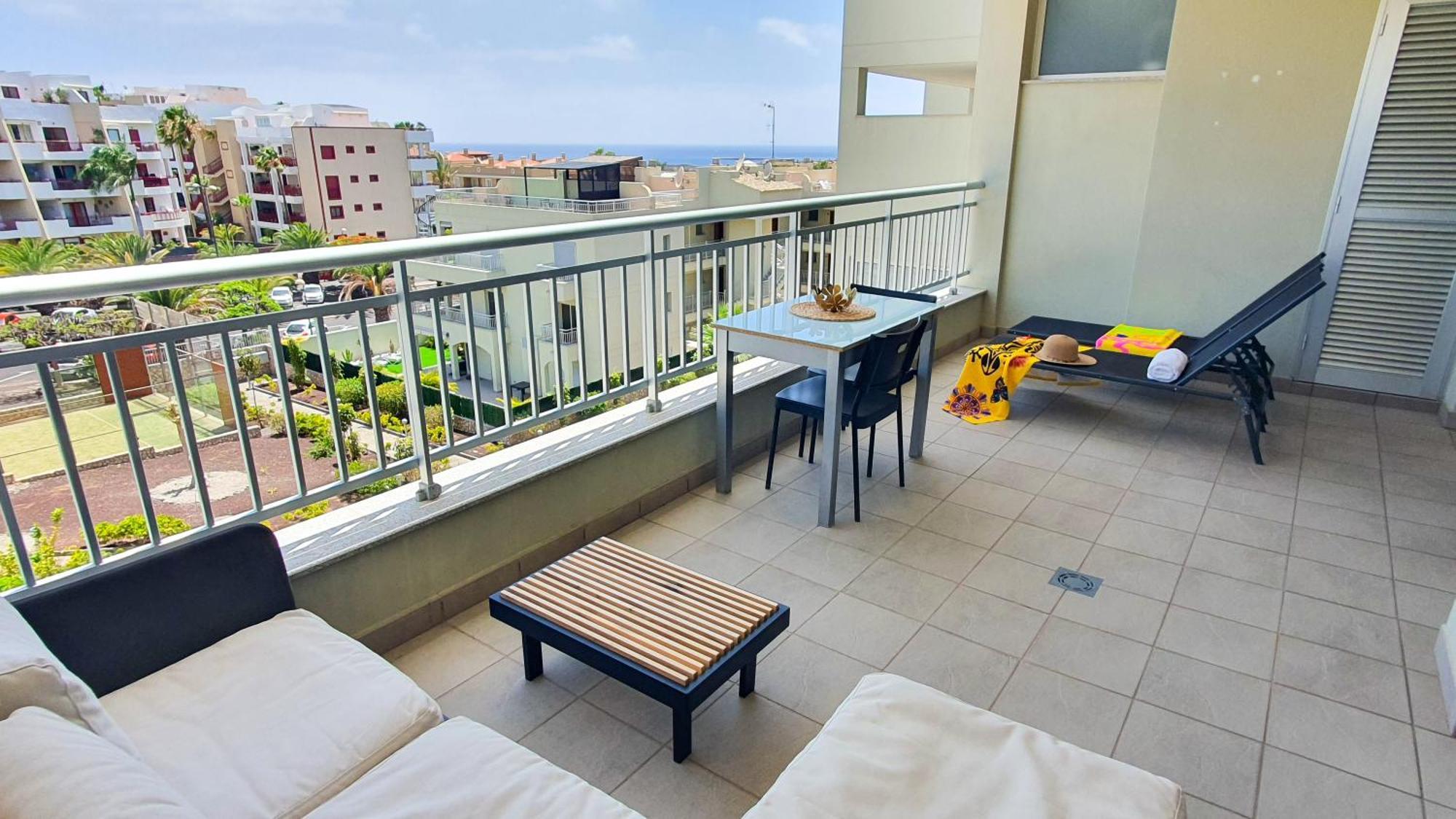 Terraza Sea & Sun Appartement Palm-mar Buitenkant foto